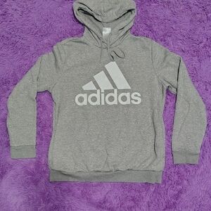 Adidas Heather Gray Hoodie